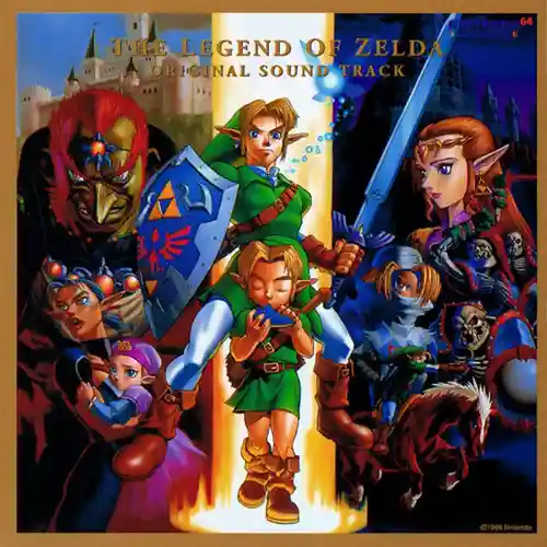 The Legend of Zelda: Ocarina of Time Original Soundtrack cover