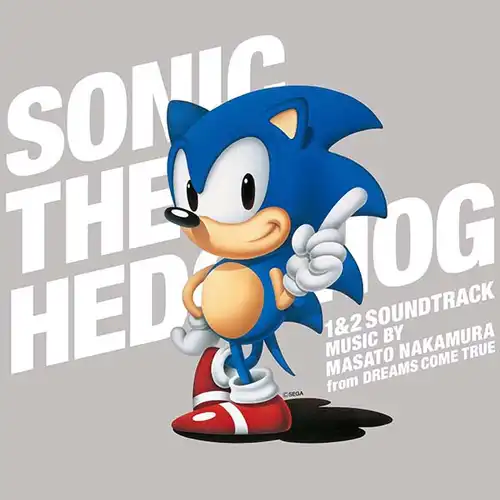Sonic the Hedgehog 1 & 2 Original Soundtrack cover