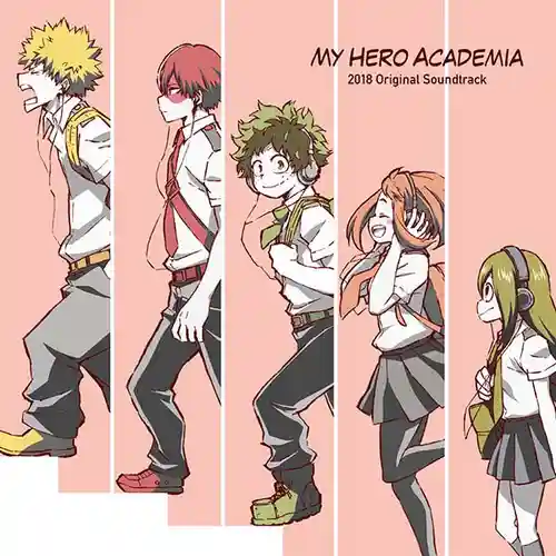 My Hero Academia 2018 Original Soundtrack cover