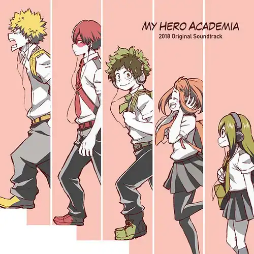 My Hero Academia 2018 Original Soundtrack cover