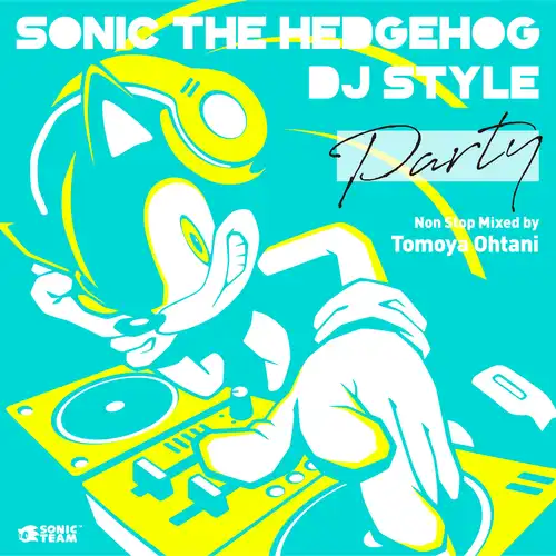Sonic the Hedgehog DJ Style Party cover