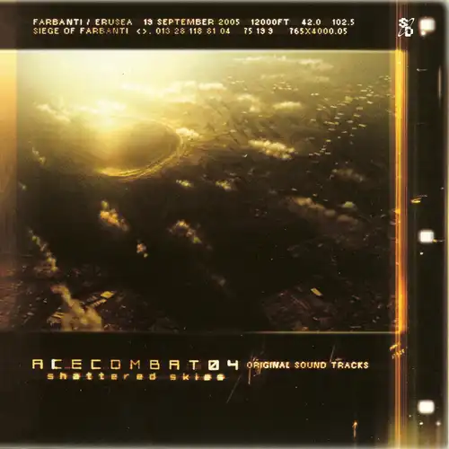 Ace Combat 04: Shattered Skies Original Soundtrack cover