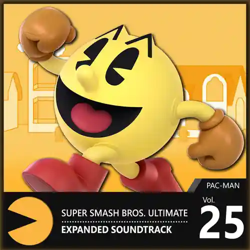 Vol. 25: PAC-MAN ♪ Super Smash Bros. Ultimate Expanded Soundtrack cover