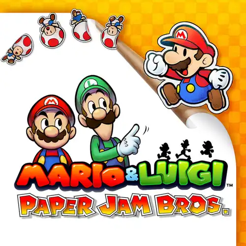 Mario & Luigi: Paper Jam Bros. Soundtrack cover