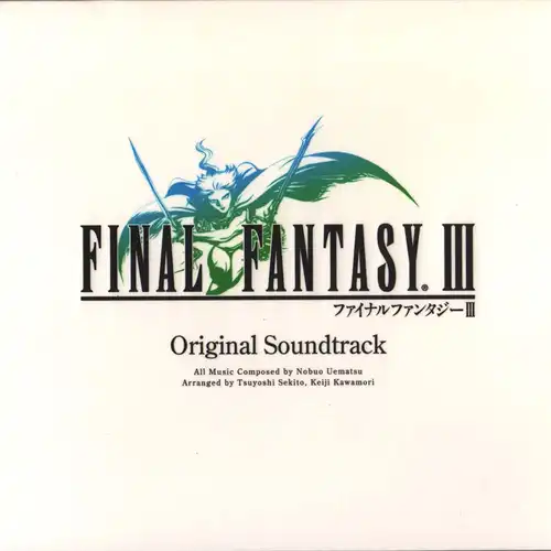Final Fantasy III Original Soundtrack cover