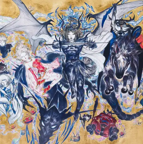 Final Fantasy Series 35th Anniversary Orchestral Compilation Vinyl cover