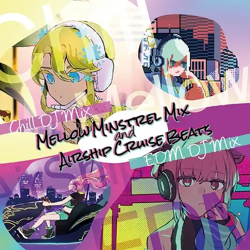 Square Enix - Mellow Minstrel Mix And Airship Cruise Beats - Chill DJ Mix / EDM DJ Mix cover