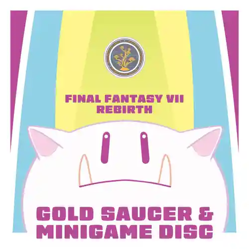 Final Fantasy VII Rebirth Gold Saucer & Minigame Disc cover