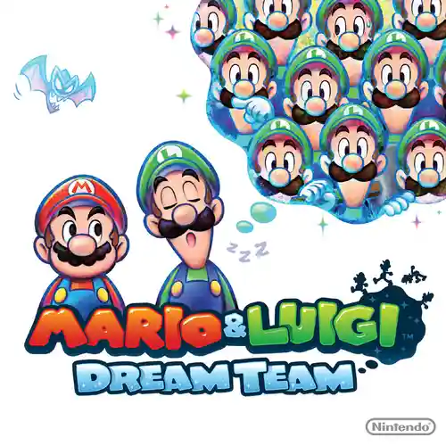 Mario & Luigi: Dream Team Soundtrack cover