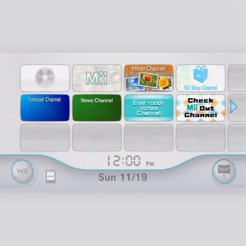 Wii Channels - Nintendo Music Version cover