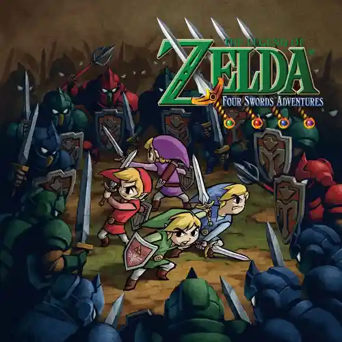 The Legend of Zelda: Four Swords Adventures Soundtrack cover