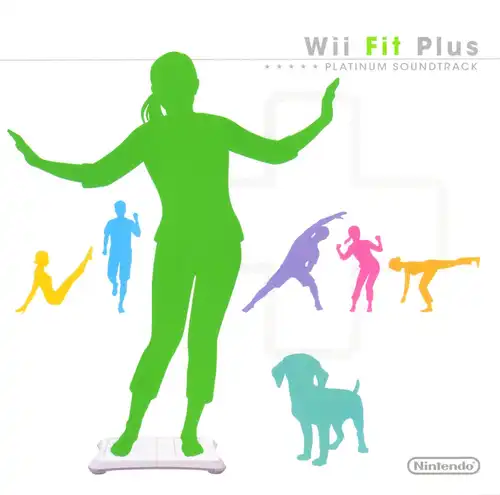 Wii Fit Plus PLATINUM SOUNDTRACK cover