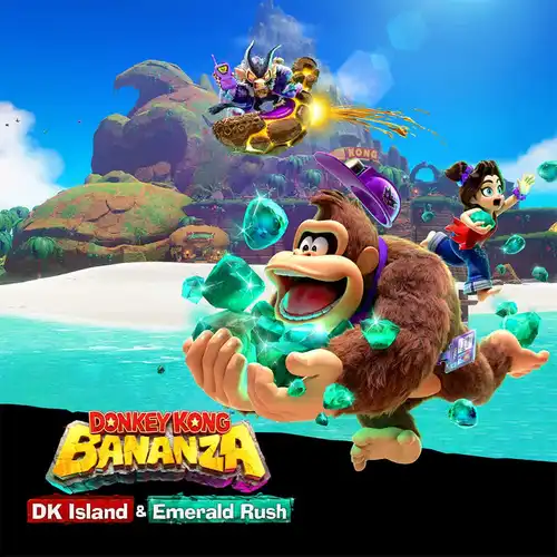 Donkey Kong Bananza: DK Island & Emerald Rush cover