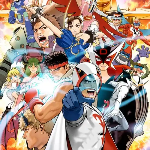 Tatsunoko vs. Capcom: Cross Generation of Heroes Soundtrack cover