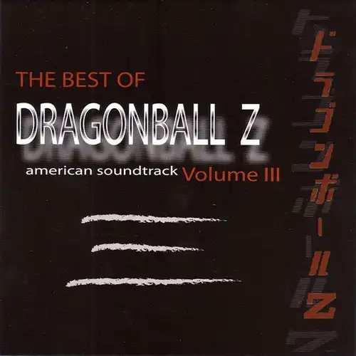 Dragonball Z American Soundtrack: The Best of Dragonball Z, Vol.3 cover